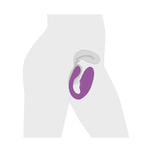 Load image into Gallery viewer, 7X Pulsating and Clit Stimulating with Remote (Purple)