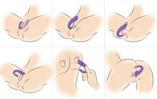 Load image into Gallery viewer, 7X Pulsating and Clit Stimulating with Remote (Purple)