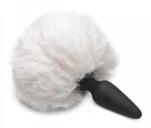 Load image into Gallery viewer, Tailz Bunny Tail with Small Anal Plug (White)