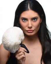 Load image into Gallery viewer, Tailz Bunny Tail with Small Anal Plug (White)