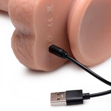 Load image into Gallery viewer, Vibrating & Thrusting Remote Control Dildo - 8inch