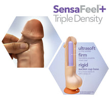 Load image into Gallery viewer, Dr. Skin Plus Girthy Posable Dildo - 7 inch (Mocha)