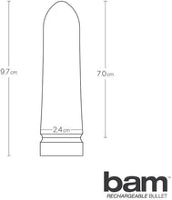 Load image into Gallery viewer, VeDO Bam Mini Rechargeable Bullet (Purple)