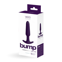 Load image into Gallery viewer, VeDO Bump Recharge Anal Vibrator (Purple)
