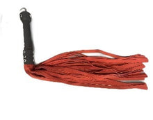 Load image into Gallery viewer, Bare Leatherworks -  Full Cow Flogger (Red)