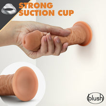 Load image into Gallery viewer, Dr. Skin Glide Self Lubricating Dildo - 8" (Mocha)