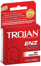 Load image into Gallery viewer, Trojan Enz Non-Lubricated Condoms - 3 Pack