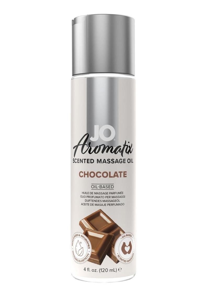 Jo Aromatix Massage Oil - 4 oz (Chocolate)