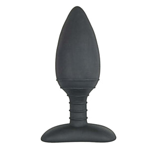 Commander Beginner's Silicone Rechargeable Vibrating Warming Butt Plug