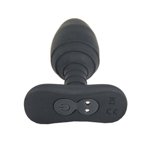 Commander Beginner's Silicone Rechargeable Vibrating Warming Butt Plug