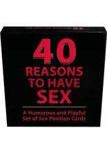 Load image into Gallery viewer, 40 Reasons to Have Sex
