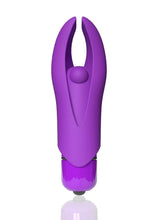 Load image into Gallery viewer, 4b Demon Rechargeable Silicone Mini Clitoral Stimulating Vibrator - Grape/Purple
