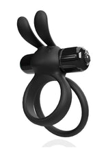 Load image into Gallery viewer, 4t Ohare XL Rechargeable Silicone Rabbit Vibrating Cock Ring
