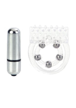Load image into Gallery viewer, 5 Bead Maximus Ring Vibrating Cock Ring
