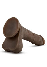 Load image into Gallery viewer, Au Naturel Mister Perfect Dildo with Balls 8.5in - Chocolate

