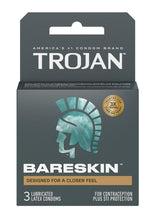 Load image into Gallery viewer, Trojan Bareskin Premium Lubricated Latex Condoms
