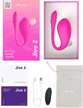 Load image into Gallery viewer, We-Vibe Jive 2 Silicone Rechargeable Remote Controlled Wearable G-Spot Vibrator - Electric
