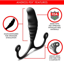 Load image into Gallery viewer, Aneros Psy Silicone Perinium and K-Spot Massager
