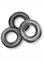 Load image into Gallery viewer, Oxballs Fat Willy Jumbo Cock Ring (3 pack) - Steel
