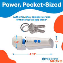 Load image into Gallery viewer, Magic Wand Micro - Rechargeable (White)
