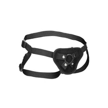 Load image into Gallery viewer, Ouch! Velvet &amp; Velcro Adjustable Harness With O-Ring
