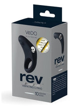 Load image into Gallery viewer, Vedo Rev Vibrating Cock Ring (Black)
