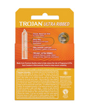 Load image into Gallery viewer, Trojan Ultra Ribbed Condoms - 3 Pack
