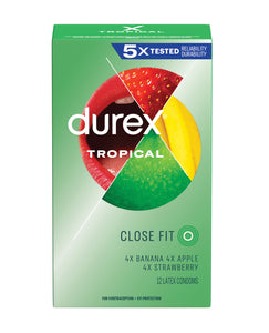 Durex Tropical Condoms - 12 pack