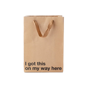 Wood Rocket Craft Bag