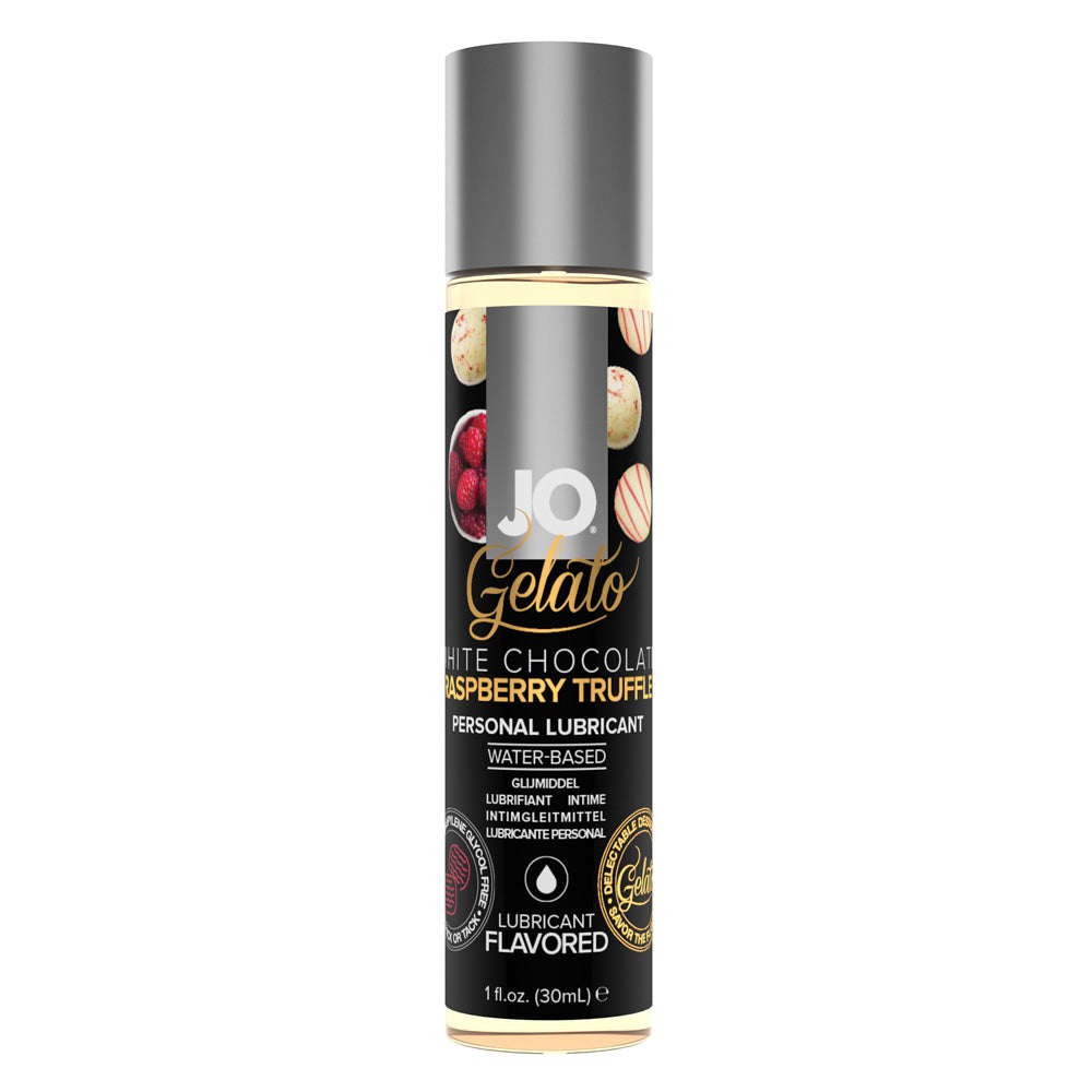 Jo Gelato White Chocolate Raspberry 1 oz