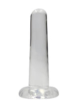 Load image into Gallery viewer, Realrock Crystal Clear Non Realistic Dildo with Suction Cup
