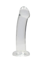 Load image into Gallery viewer, RealRock Crystal Clear Non Realistic Dildo with Suction Cup 6.7in
