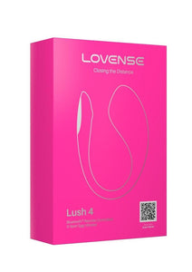 Lovense Lush 4.0 Bluetooth G-Spot Egg Camming Vibrator - Pink
