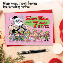Load image into Gallery viewer, Card - Santa Bear and the 7 Gay Elves
