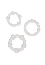 Load image into Gallery viewer, Alpha Liquid Silicone Beaded Rings Set - Clear
