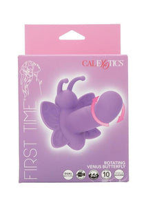 First Time Rotating Venus Butterfly Rechargeable Silicone Stimulator