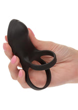 Load image into Gallery viewer, Closer Intimate Rechargeable Ring Feel Silicone Cock Ring - Black
