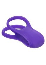 Load image into Gallery viewer, Basic Essentials Rechargeable Ridge Rider Silicone Cock Ring

