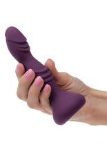 Load image into Gallery viewer, Deep Stud Rechargeable Silicone Reverberating Probe - Purple
