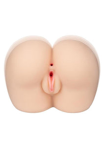 Stroke It Vibrating Twerking Rechargeable BBL Masturbator - Pussy & Ass