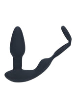 Load image into Gallery viewer, Levelz Dual Vibrating Rechargeable Silicone Prostate Stimulator with Rotating Beads Cock &amp; Balls Rings with Remote Control - Black
