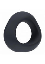 Load image into Gallery viewer, Levelz Ergo Liquid Silicone Cock Ring - Black
