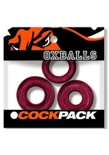 Load image into Gallery viewer, Oxballs Cockpack Multi Design Cockrings (3 Pack)
