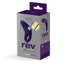 Load image into Gallery viewer, Vedo Rev Vibrating Cock Ring (Purple)
