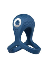 Load image into Gallery viewer, Performance Plus Dual Flex Pro Rechargeable Silicone Cock Ring and Ball Strap - Blue

