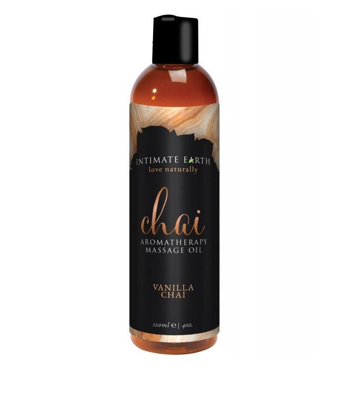 Intimate Earth Massage Oil - Chai (Vanilla & Chai)
