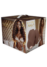 Load image into Gallery viewer, Xkin Eve Rhodes Dual Entry Bodyforms Masturbator - Pussy/Ass - Chocolate
