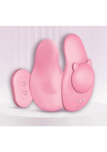 Load image into Gallery viewer, Ultra Here Kitty Kitty Rechargeable Silicone Panty Vibe with Remote Control
