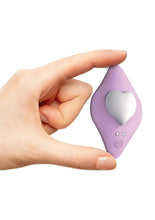 Load image into Gallery viewer, Ultra - Heart You Rechargeable Silicone Panty Vibe with Remote Control
