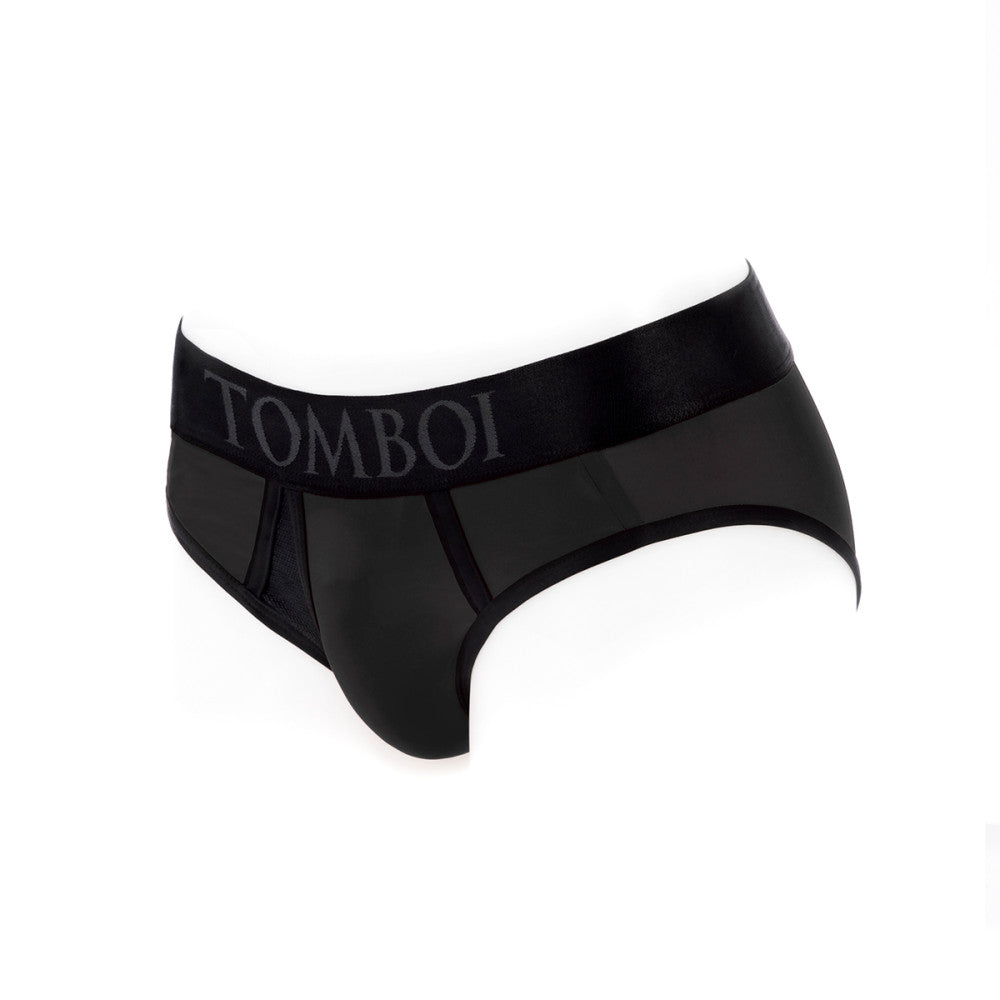 SpareParts Tomboi Cover Brief Nylon Black